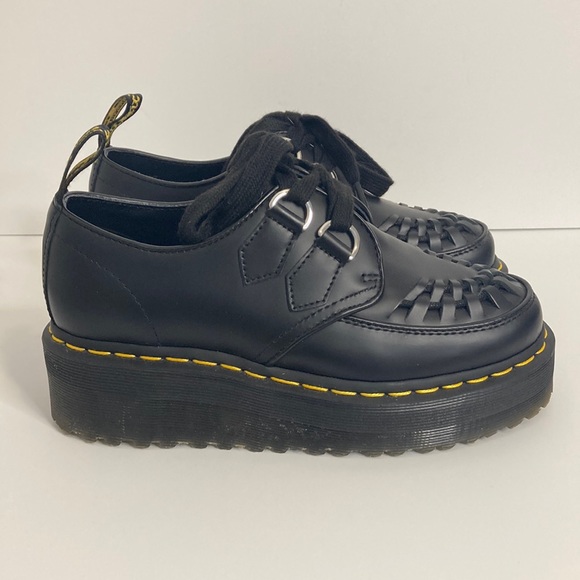 Dr. Martens Shoes New Dr Martens Black Sidney Creepers Size Us 6 Womens Platform Shoes